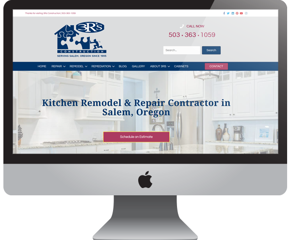 Remodeling Contractor Website Wordpress