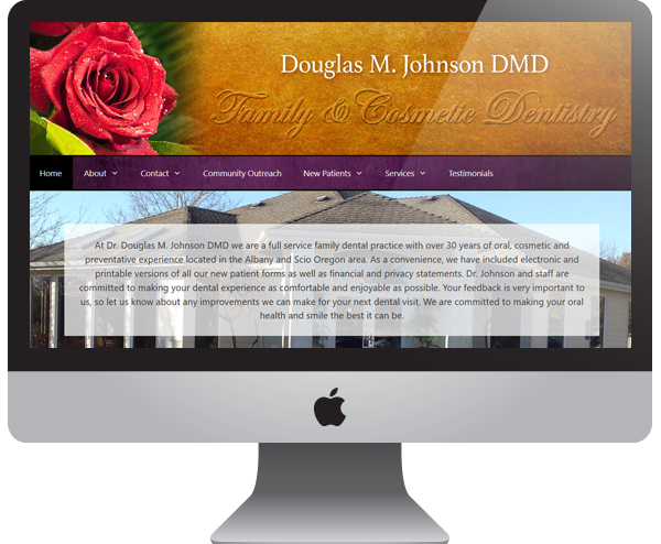 Dentist Website Design, Family & Cosmetic