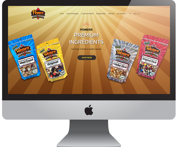 Food Snacks Ecommerce Website