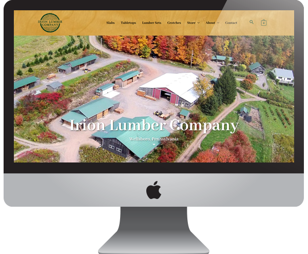 Lumber Company Web Design & Ecommerce